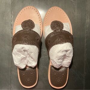 Jack Rogers Espresso Brown Women's Sandals